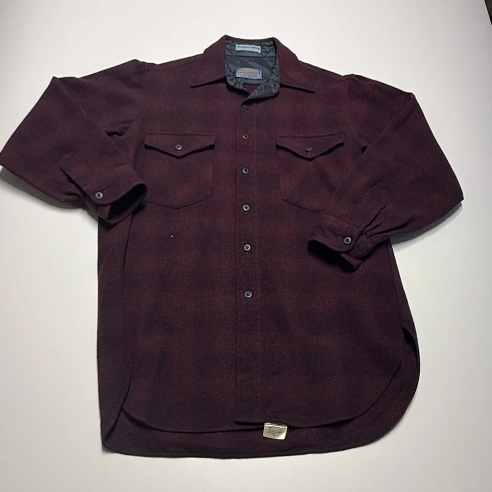 Vintage Pendleton Flannel L/S Shirt size Medium - Picture 1 of 3
